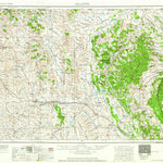 United States Geological Survey Gillette, WY-SD-MT (1962, 250000-Scale) digital map