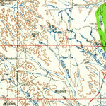 United States Geological Survey Gillette, WY-SD-MT (1962, 250000-Scale) digital map