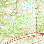 United States Geological Survey Gilletts Lake, MI (1970, 24000-Scale) digital map