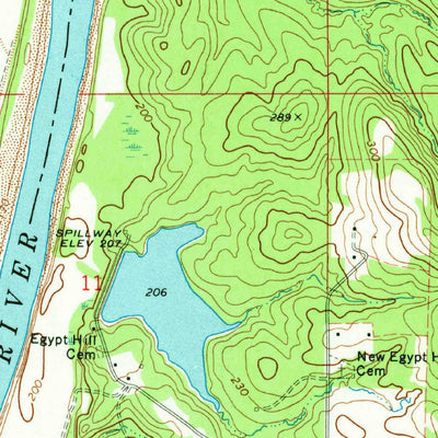 United States Geological Survey Gilliam, LA (1971, 24000-Scale) digital map