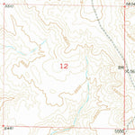 United States Geological Survey Gillies Draw, WY (1951, 24000-Scale) digital map
