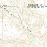 United States Geological Survey Gillies Draw, WY (1951, 24000-Scale) digital map