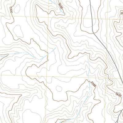 United States Geological Survey Gillies Draw, WY (2021, 24000-Scale) digital map