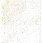 United States Geological Survey Gilliland Peak, TX (1983, 24000-Scale) digital map