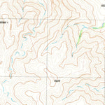 United States Geological Survey Gilliland Peak, TX (1983, 24000-Scale) digital map