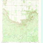 United States Geological Survey Gilliland, TX (1966, 24000-Scale) digital map