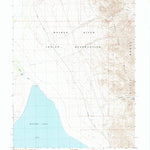United States Geological Survey Gillis Canyon, NV (1988, 24000-Scale) digital map