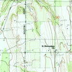 United States Geological Survey Gills Pier, MI (1983, 25000-Scale) digital map