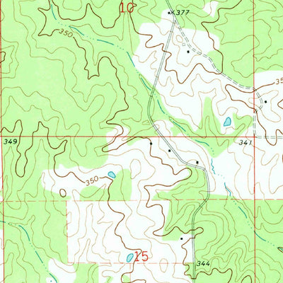United States Geological Survey Gillsburg, MS (1972, 24000-Scale) digital map