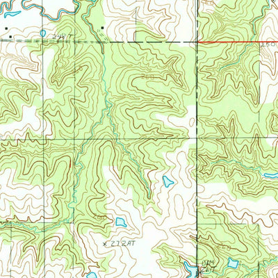United States Geological Survey Gilman City East, MO (1984, 24000-Scale) digital map