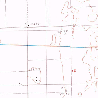 United States Geological Survey Gilman, IL (1986, 24000-Scale) digital map