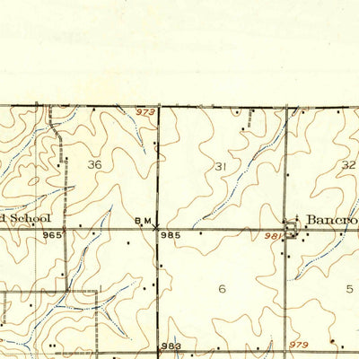 United States Geological Survey Gilman, MO (1925, 62500-Scale) digital map
