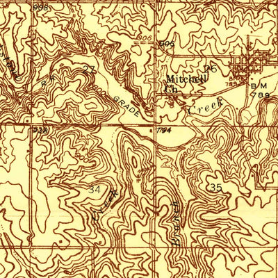 United States Geological Survey Gilman, MO (1946, 48000-Scale) digital map