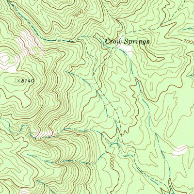 United States Geological Survey Gilman, NM (1970, 24000-Scale) digital map
