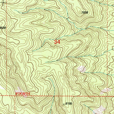 United States Geological Survey Gilman, NM (2002, 24000-Scale) digital map