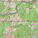 United States Geological Survey Gilman, WI (1951, 62500-Scale) digital map