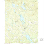 United States Geological Survey Gilmanton Ironworks, NH (1987, 24000-Scale) digital map