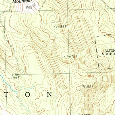 United States Geological Survey Gilmanton Ironworks, NH (1987, 24000-Scale) digital map