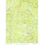 United States Geological Survey Gilmanton, NH (1957, 62500-Scale) digital map