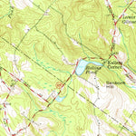 United States Geological Survey Gilmanton, NH (1957, 62500-Scale) digital map