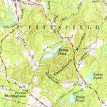 United States Geological Survey Gilmanton, NH (1957, 62500-Scale) digital map