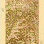 United States Geological Survey Gilmanton, WI (1932, 62500-Scale) digital map
