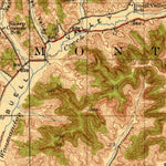 United States Geological Survey Gilmanton, WI (1932, 62500-Scale) digital map
