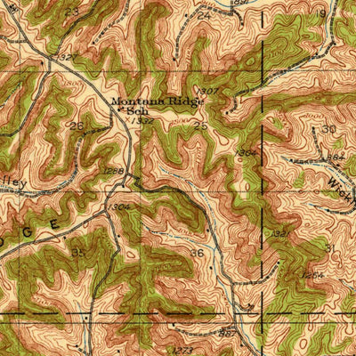 United States Geological Survey Gilmanton, WI (1932, 62500-Scale) digital map