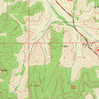 United States Geological Survey Gilmanton, WI (1973, 24000-Scale) digital map