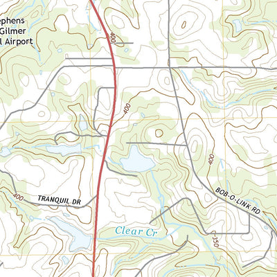 United States Geological Survey Gilmer, TX (2022, 24000-Scale) digital map