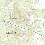 United States Geological Survey Gilmer, TX (2022, 24000-Scale) digital map