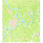 United States Geological Survey Gilmore, AL (1971, 24000-Scale) digital map