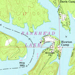 United States Geological Survey Gilmore, AL (1971, 24000-Scale) digital map