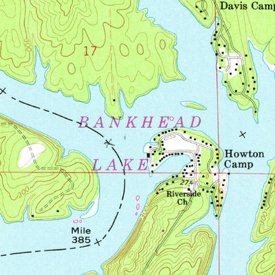 United States Geological Survey Gilmore, AL (1971, 24000-Scale) digital map
