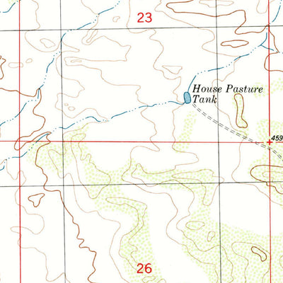United States Geological Survey Gilmore Draw, NM (1996, 24000-Scale) digital map
