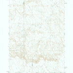 United States Geological Survey Gilmore Hill SE, WY (1966, 24000-Scale) digital map