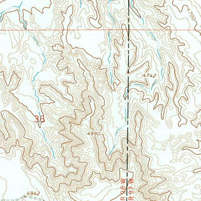 United States Geological Survey Gilmore Hill SE, WY (1966, 24000-Scale) digital map