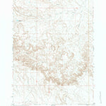 United States Geological Survey Gilmore Hill, WY (1966, 24000-Scale) digital map