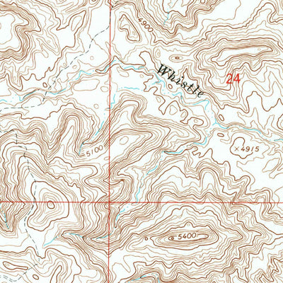United States Geological Survey Gilmore Hill, WY (1966, 24000-Scale) digital map