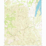 United States Geological Survey Gilmore Peak, CA (1968, 24000-Scale) digital map