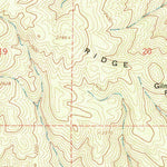 United States Geological Survey Gilmore Peak, CA (1968, 24000-Scale) digital map