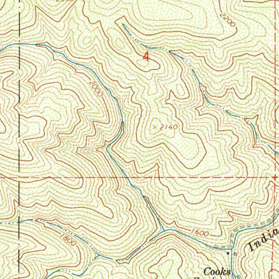 United States Geological Survey Gilmore Peak, CA (1968, 24000-Scale) digital map