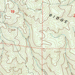United States Geological Survey Gilmore Peak, CA (1996, 24000-Scale) digital map