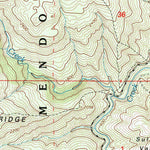 United States Geological Survey Gilmore Peak, CA (1996, 24000-Scale) digital map