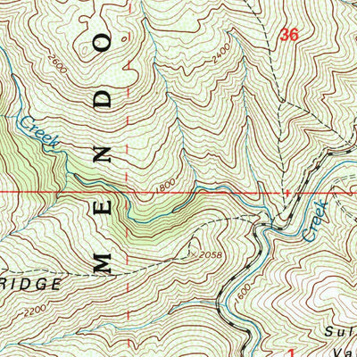 United States Geological Survey Gilmore Peak, CA (1996, 24000-Scale) digital map