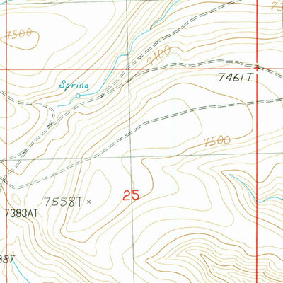 United States Geological Survey Gilmore Summit, ID (1987, 24000-Scale) digital map