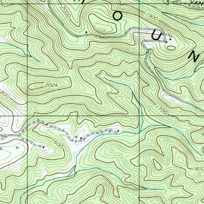 United States Geological Survey Gilreath, NC (2000, 24000-Scale) digital map