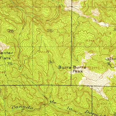 United States Geological Survey Gilroy Hot Springs, CA (1939, 62500-Scale) digital map