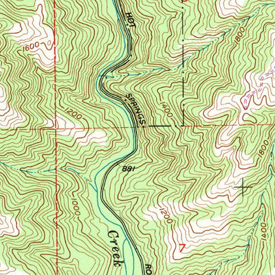 United States Geological Survey Gilroy Hot Springs, CA (1955, 24000-Scale) digital map