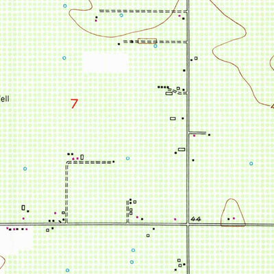 United States Geological Survey Gilsizer Slough, CA (1952, 24000-Scale) digital map